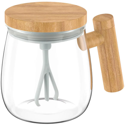 400ML Self Stirring Mug 7000RPM Electric High Speed Mixing Mug with Waterproof Automatic Mix Cup for Coffee Milk Protein Powder